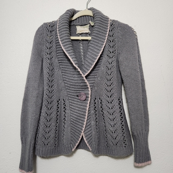 Anthropologie Sparrow Alpaca Blend Cardigan - Picture 1 of 13